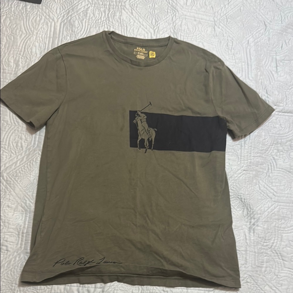 Polo by Ralph Lauren Olive Green T-Shirt